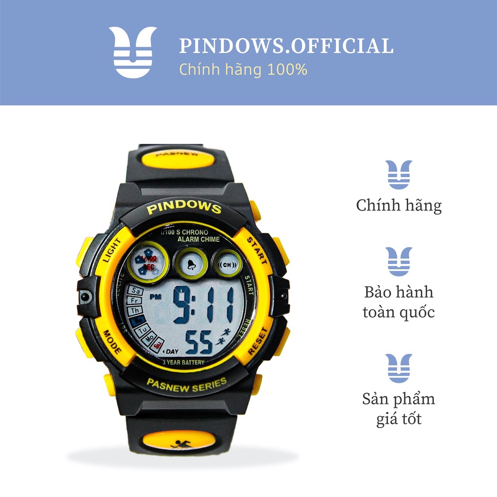 [CHÍNH HÃNG] Đồng hồ nam thể thao thời trang Pindows - Pasnew Series PDS-611