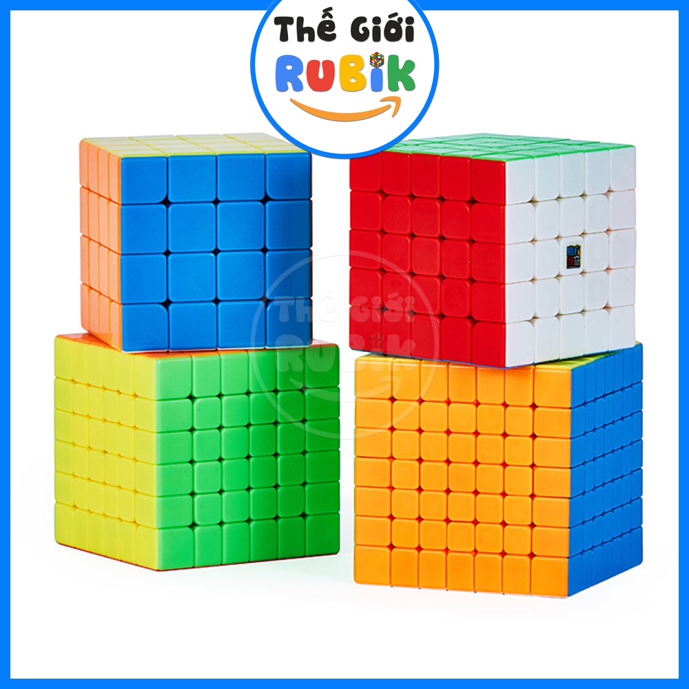 [TẶNG CHÂN ĐẾ] Rubik 4x4 5x5 6x6 7x7 MoYu MeiLong 4 4x4x4 Khối Lập Phương Rubic 4 Tầng | The Gioi Rubik