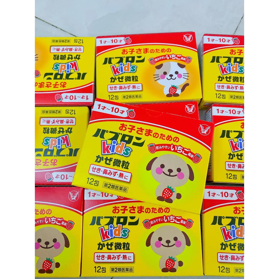 Taisho Cảm Cúm Paburon Kid S  Cho Bé Hàng Nội Địa Nhật