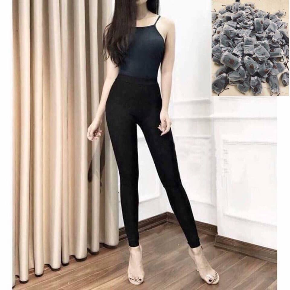 Quần Legging Túi Gấu
