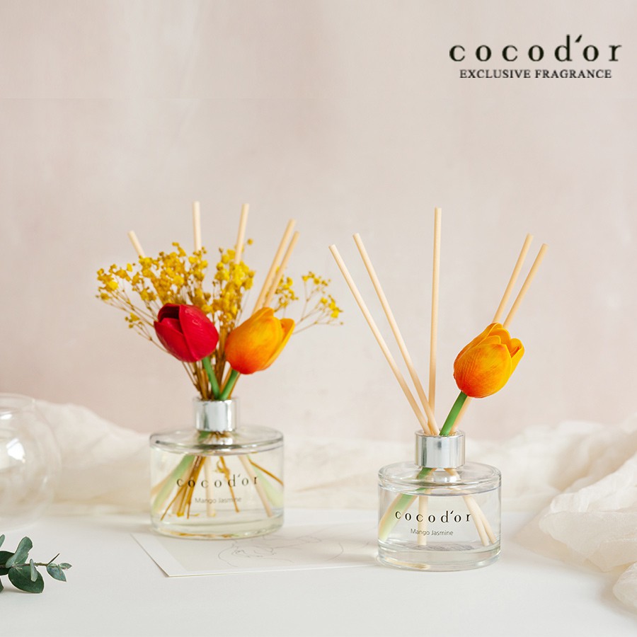 Tinh Dầu Tán Hương Kiểu Hoa Tulip Cocod'or Tulip Diffuser 200ml Gomi Mall