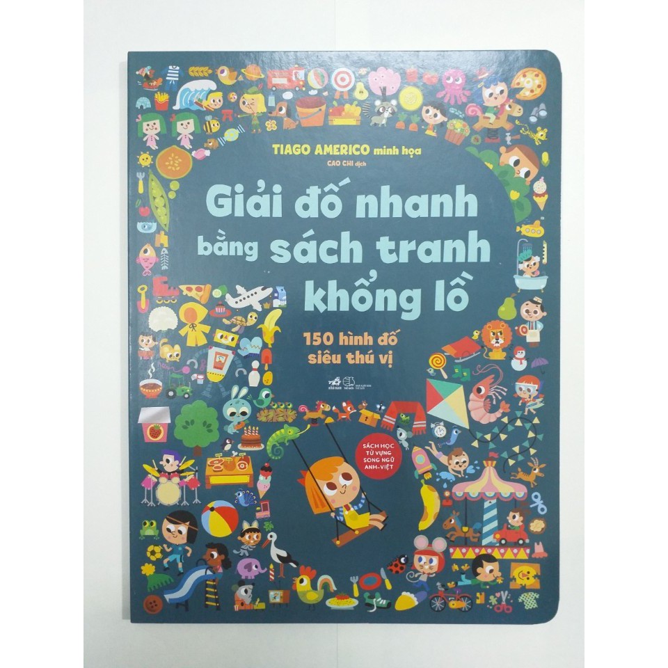 [Mã LIFEMALL995 giảm 10% đơn 99K] Sách - Giải Đố Nhanh Bằng Sách Tranh Khổng Lồ