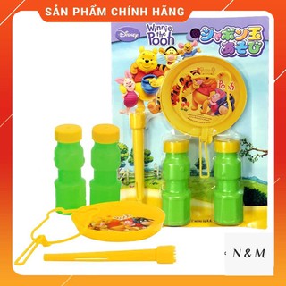 Bộ thổi bong bóng xà phòng gấu Pooh – Hàng Nhật