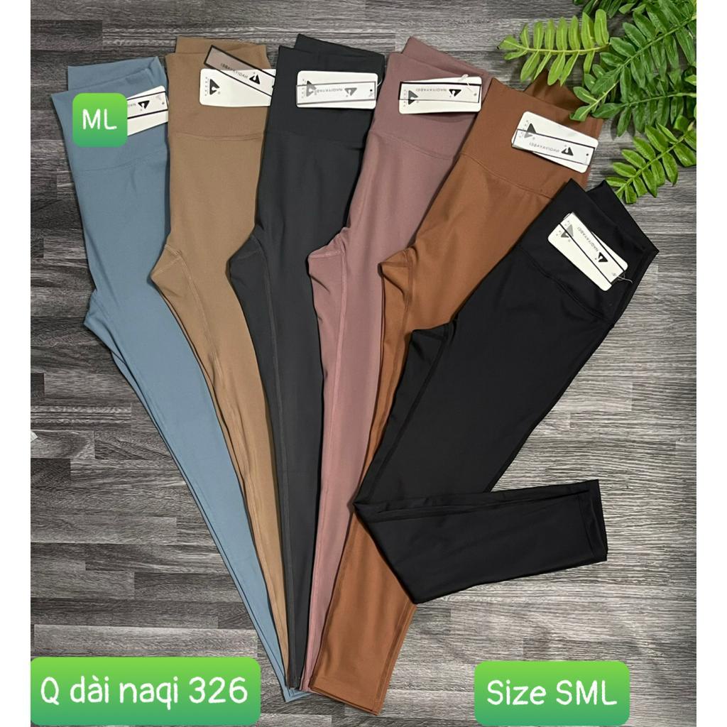 Quần tập gym yoga thể thao nữ, quần dài thun mịn NAQI quảng châu cao cấp Bin Sports Q159