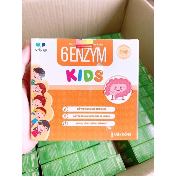 6 Enzym kids giúp ngủ ngon tăng cân tăng sức đề kháng