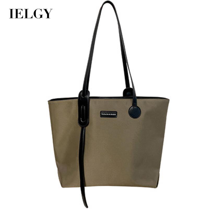 IELGY Túi tote Đeo Vai Bằng Vải nylon Đơn Giản Dễ Phối Đồ Cho Nữ