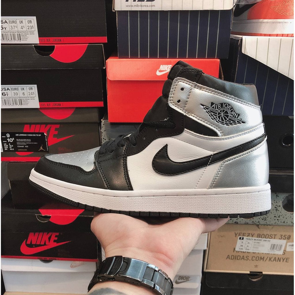 Giày thể thao Jordan 1 đen trắng bản sc [SALE - FULL BOX] giày thể thao bóng rổ hot trend.