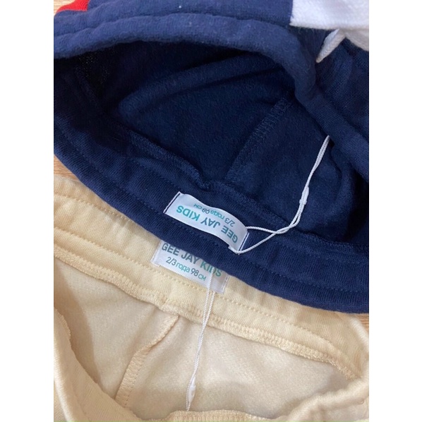 Quần nỉ joger Gee.Jay cho bé trai XUẤT XỊN CHÍNH HÃNG