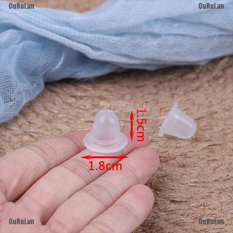 Bộ 100 Nút Silicone Đậy Bình Mực Xăm Chuyên Dùng