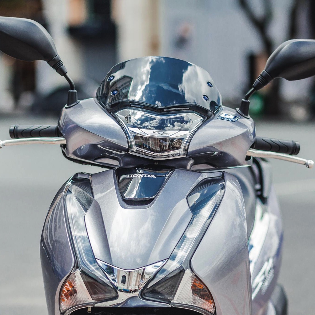 Kính chắn gió xe máy SH125, SH150, SH Việt Nam 2017 - 2019 trong suốt Zhi.pat chính hãng – BH 12 Tháng