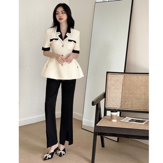 Quần âu lửng xẻ ống , Peace House Clothing