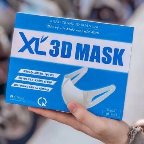 Khẩu Trang 3D Mask Chính Hãng(Hộp 50c) | BigBuy360 - bigbuy360.vn