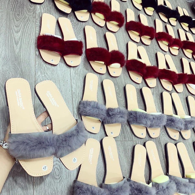 Dép lông siêu êm