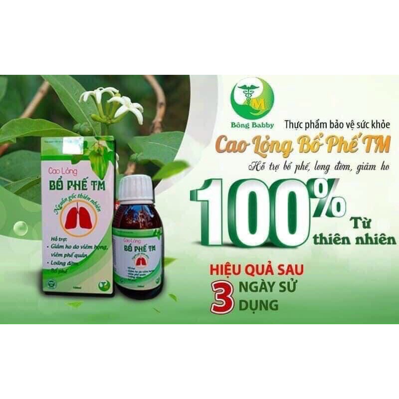 Cao lỏng bổ phế TM