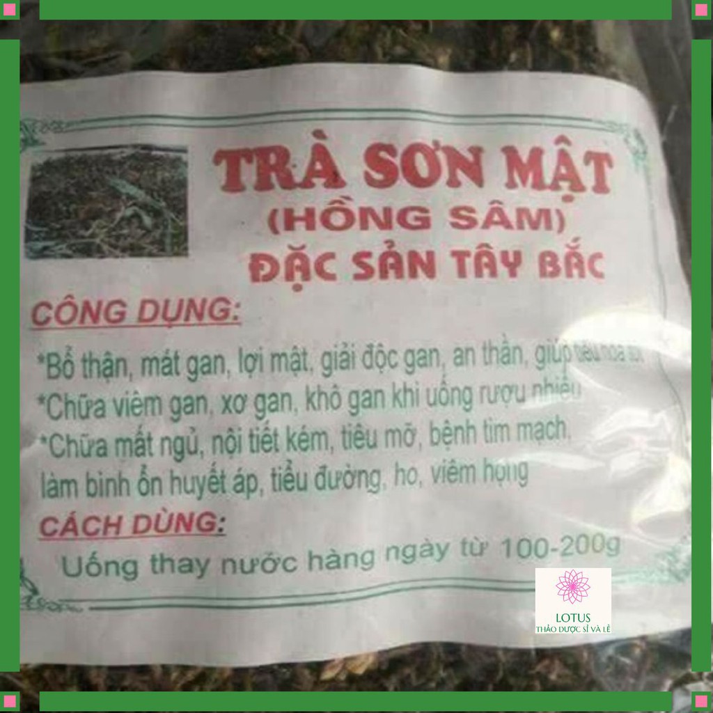 Trà Sơn Mật Hồng Sâm ( Đặc sản số 1 Tây Bắc) 1 kg.