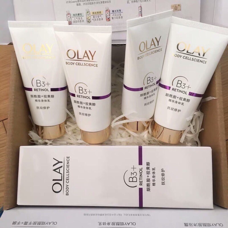 Dưỡng Thể OLAY Retinol B3 Dưỡng Trắng 250ml 65ml Hot [OL001]