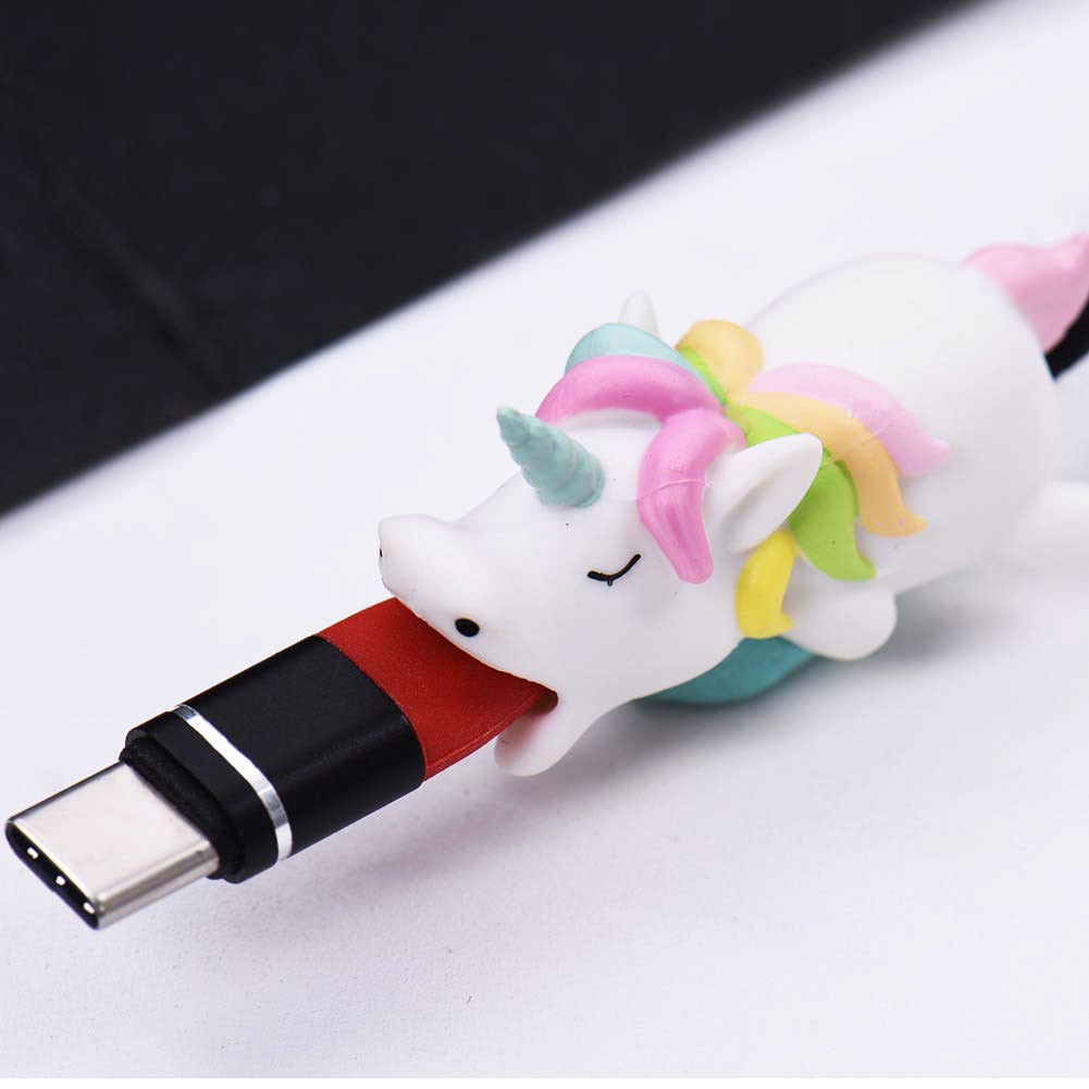 **MUA 6 TẶNG 1 ** Bảo Vệ Đầu Dây Cáp Sạc Điện Thoại IPHONE/ SAMSUNG Hình Thú Cưng Dễ Thương .