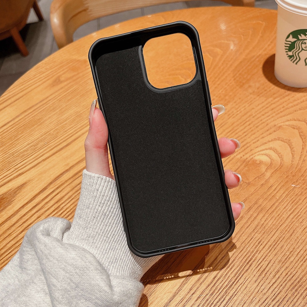 Ốp Điện Thoại Mềm Tích Hợp Hình Ma Nhỏ Cho iPhone13Pro iP12Pro XS iPhone11 12Promax 13Promax 11 12 13