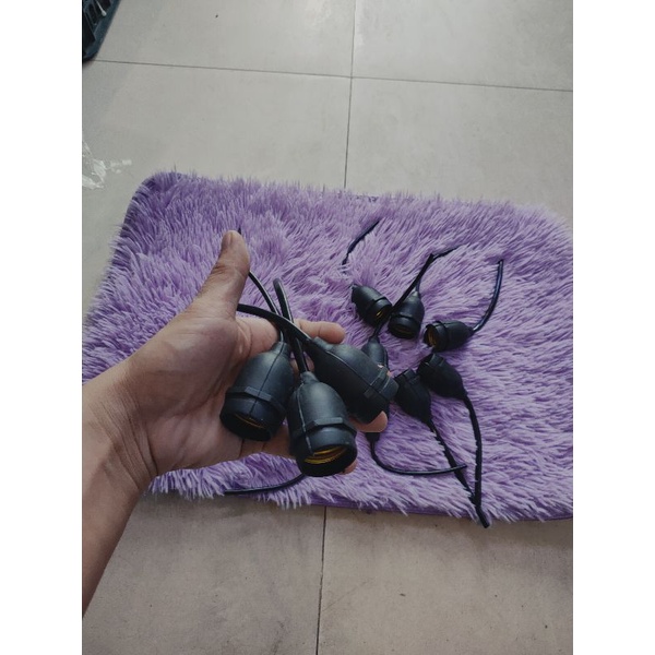 Đui đúc liền dây -đui e27