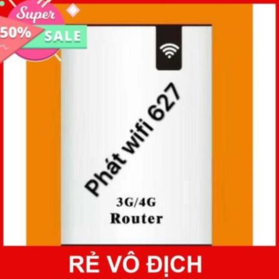 Phát WiFi Router 3G/4G mã 627 kèm pin sạc dự phòng
