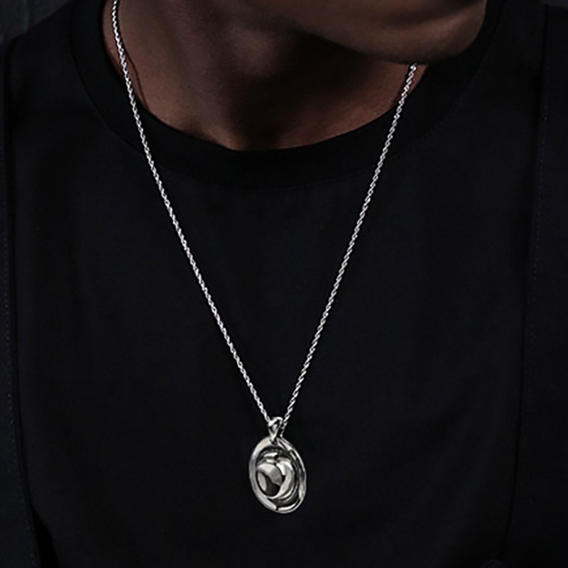 vòng cổ Thép Titan C15 Phong Cách Hàn Quốc