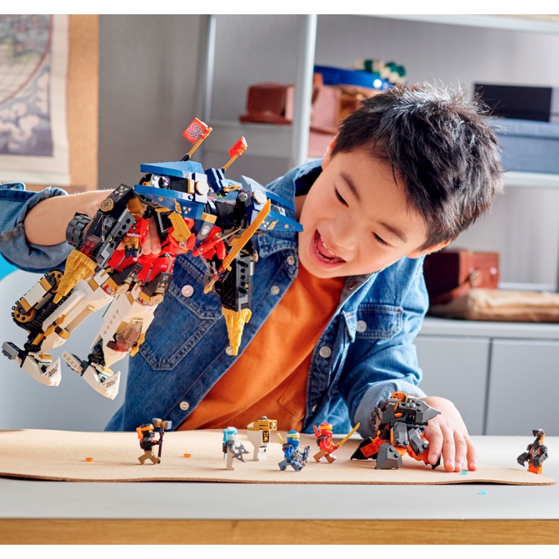 Lego HaHa - Lego Ninjago - Siêu Chiến Giáp Hợp Thể - Ninja Ultra Combo Mech - 71765