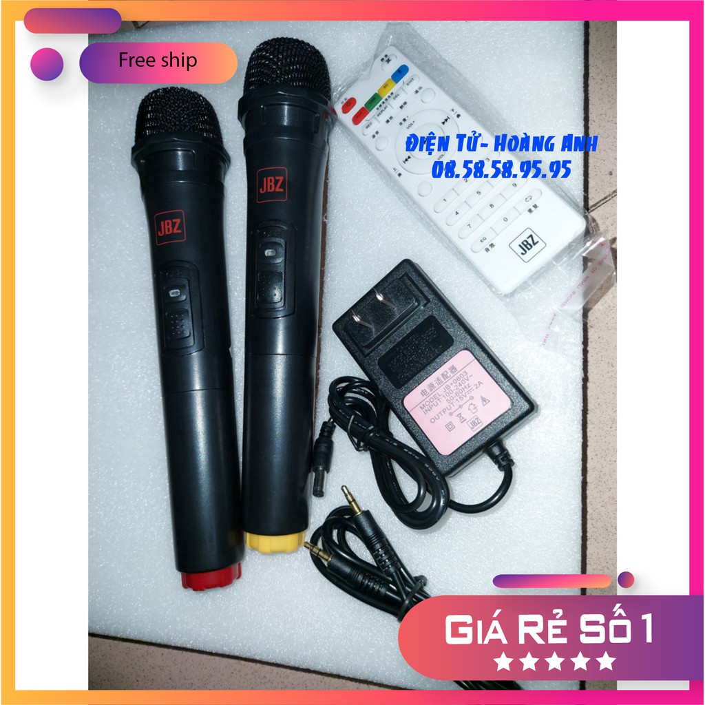 Loa kéo Jbz - J7 + 2 micro không dây ... mẫu mới 2