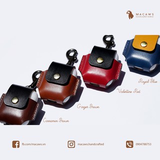 Bao da airpods, Handmade Da bò Ý