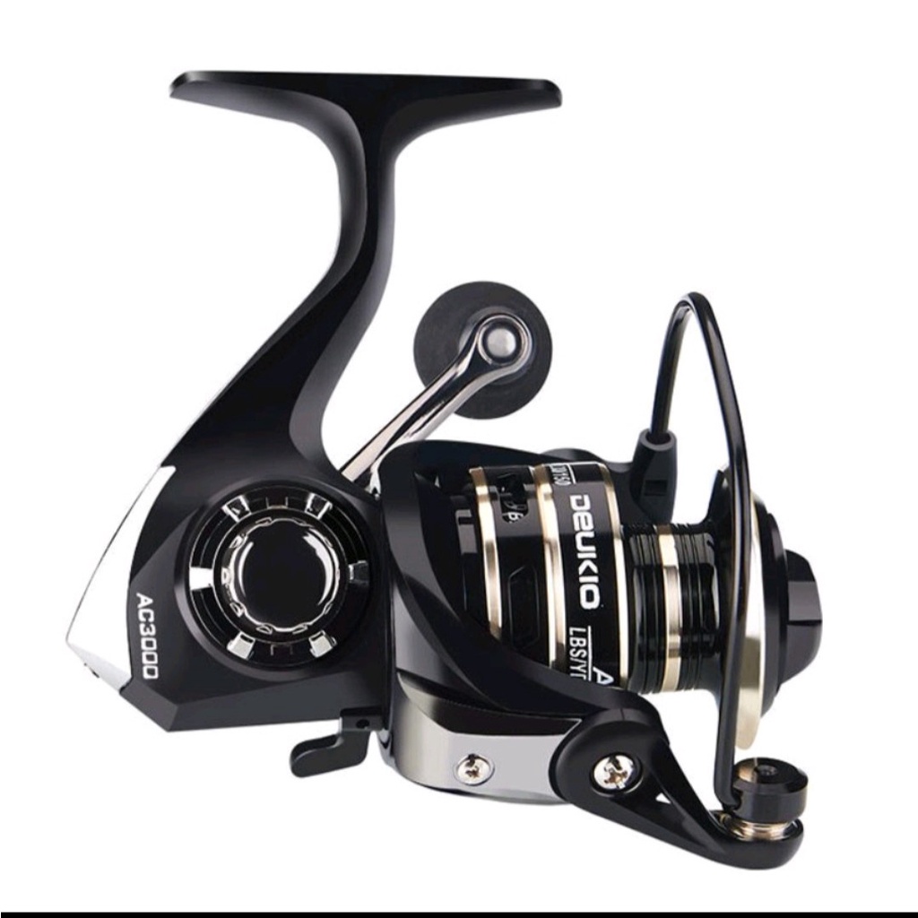 Máy Câu Cá,tặng 1 cuộn cước shimano 100m  ,Máy Đứng Duekio AC Full Kim Loại, Câu Lure Chất Lượng