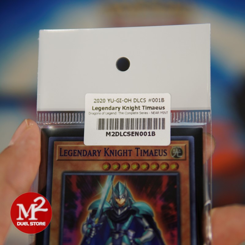 Lá bài Yugioh DLCS-EN001B Legendary Knight Timaeus – Ultra Rare BLUE - Đóng gói theo tiêu chuẩn M2SCCQ-Lite