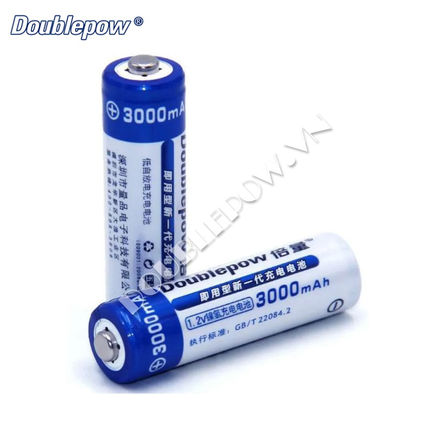 Pin tiểu sạc AA Doublepow 3000mAh