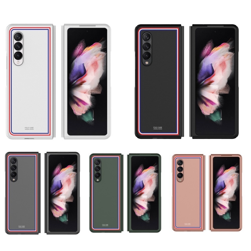 Ốp Điện Thoại pc Vuông Chống Rơi Cho Samsung Galaxy Z Fold5 Fold 3 Z Fold4 5G Z Fold 5 5G