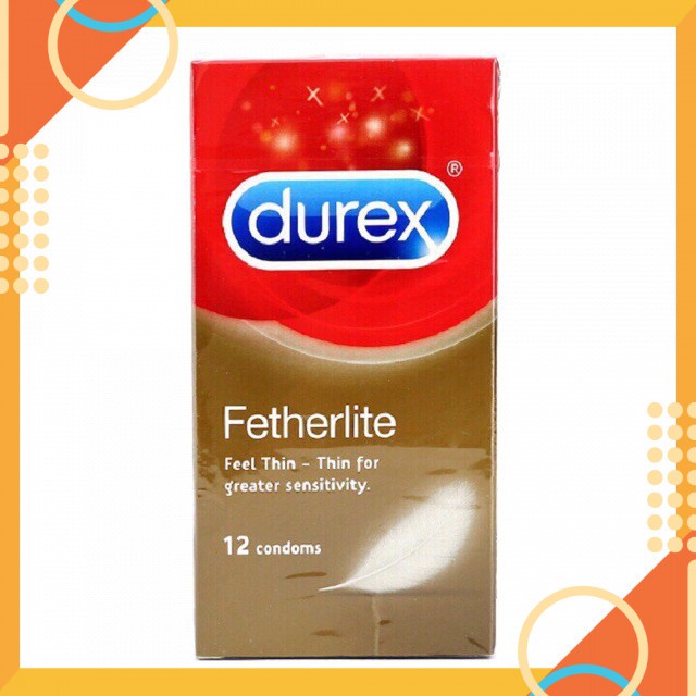 [RẺ VÔ ĐỊCH] Combo 2 hộp bcs Durex Fetherlite 12c + tặng 1 hộp cùng loại - 36bcs -CAM KẾT HÀNG CHẤT LƯỢNG TỐT