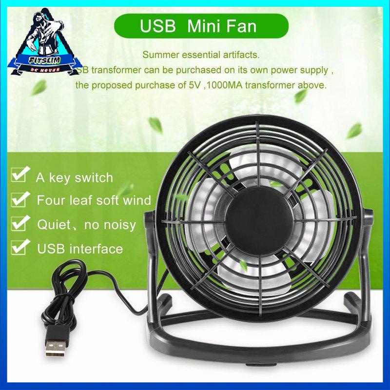 Mini Size USB Fan Portable Super Mute PC USB Cooler Cooling Desk Mini Fan