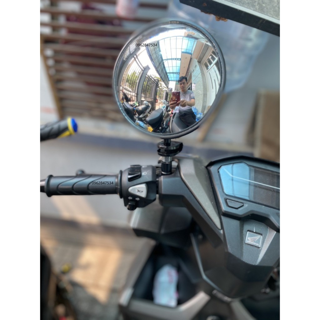 Gương Cầu Lồi Loại 1 Lắp Trên Xe Máy Xe Tải  - dochoixemay