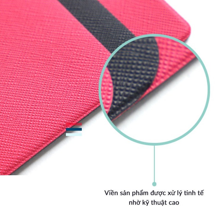 Thẻ đeo bảng tên nhân viên văn phòng bằng da PU - Thẻ bảng tên sinh viên 6.3x10.7 cm - FUNSHOP - Cobi Home