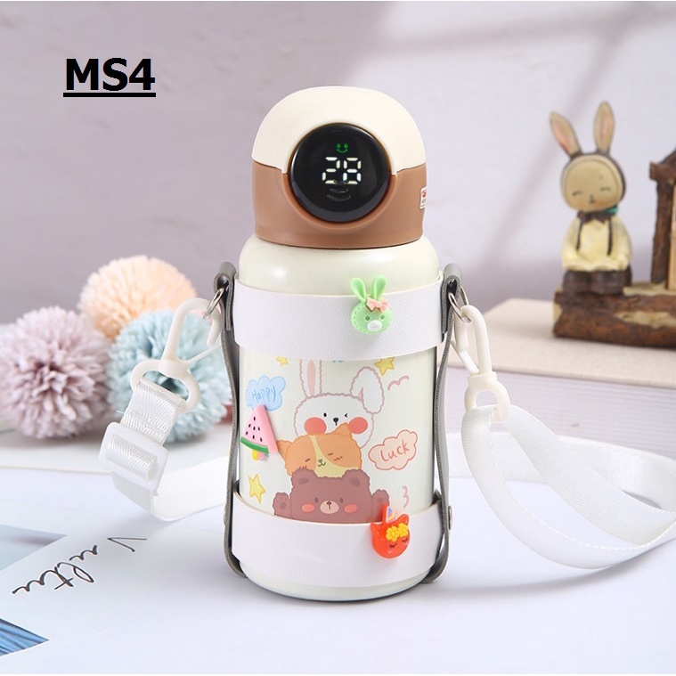 BÌNH NƯỚC GIỮ NHIỆT NÓNG LẠNH MINKBABY HIỂN THỊ NHIỆT ĐỘ NƯỚC