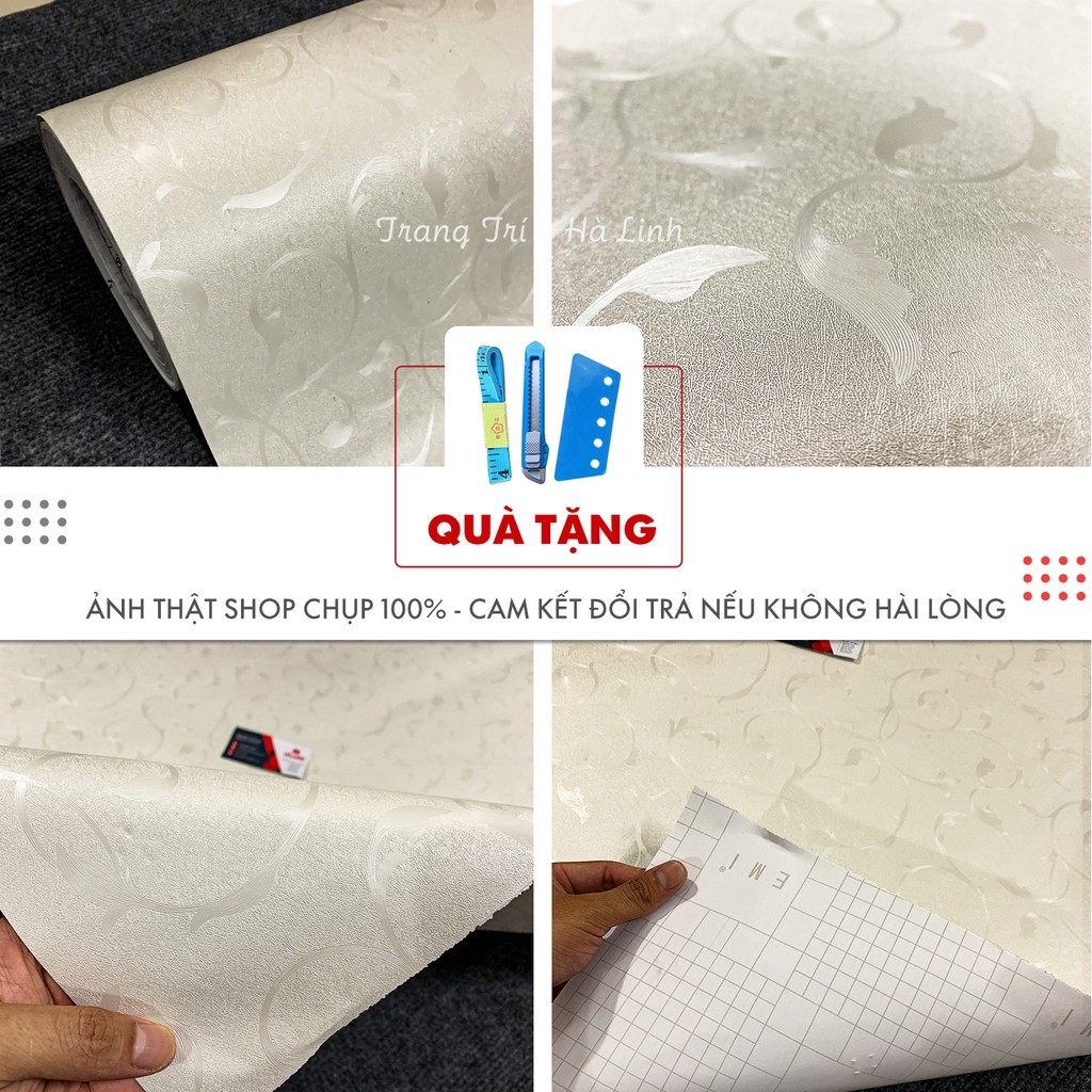 Giấy dán tường sẵn keo trang trí nhiều mẫu 3d đẹp giá rẻ dán tường phòng ngủ phòng khách