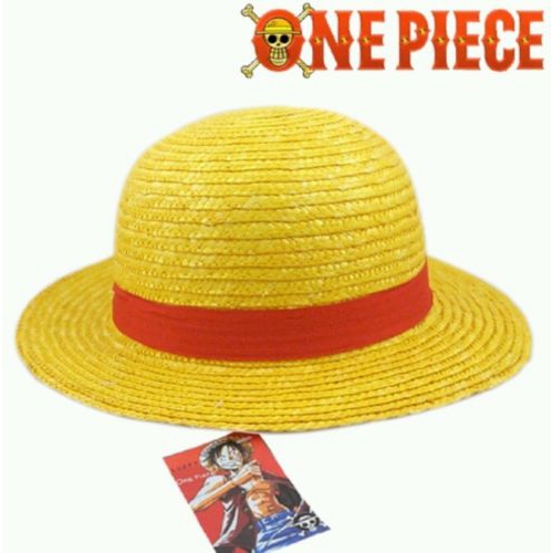 Mũ rơm hóa trang nhân vật luffy trong phim hoạt hình one piece