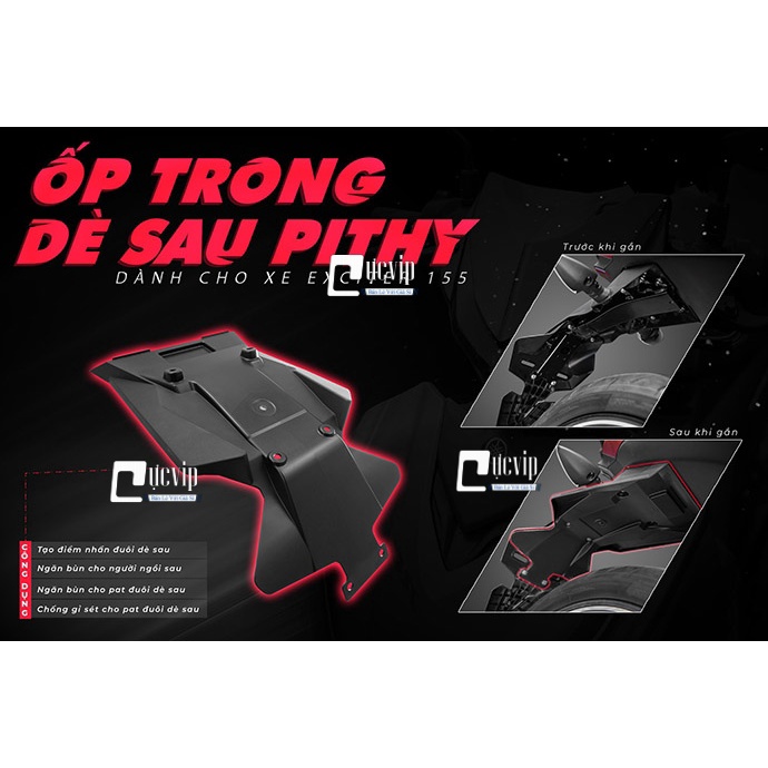 Ốp Lườn Trong Dè Sau Exciter 155cc, Exciter 2021 MS3971