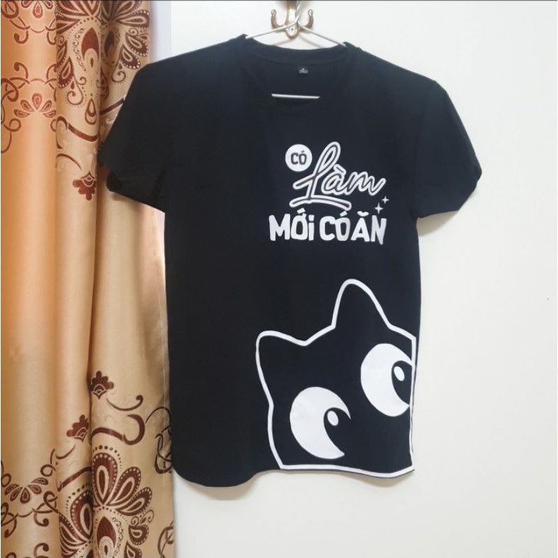 Áo Mèo Đen - Bản Màu Đen Mẫu 2