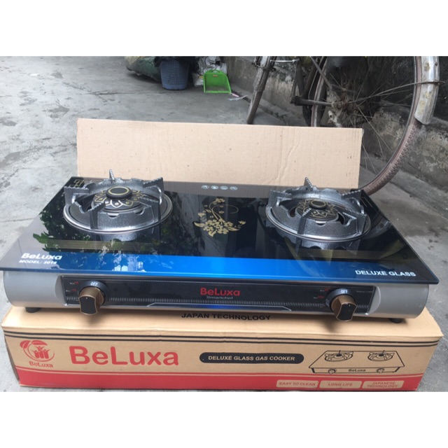 Bếp gas đôi kính cao cấp beluxa 006 deluxe