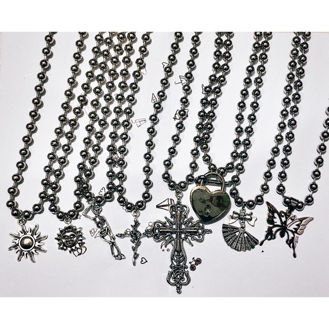 Ball chain loại 6mm + charm tự chọn