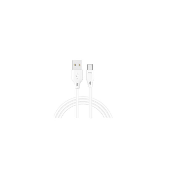 Cáp sạc nhanh LANEX LTC-N06C Type-C (Nhựa PVC, 2.1A, 2m)