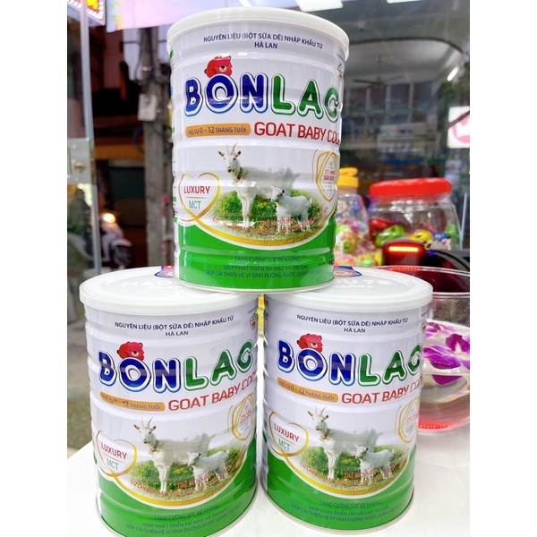 Sữa dê BonLac Goat Baby Cool 900G