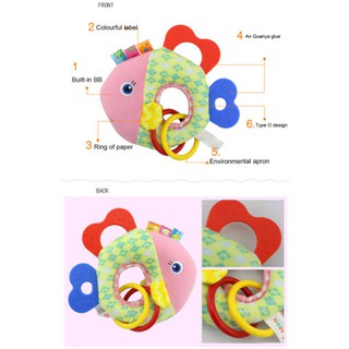Đồ chơi tập cầm nắm,gặm nướu cho bé (3 tháng-2 tuổi)