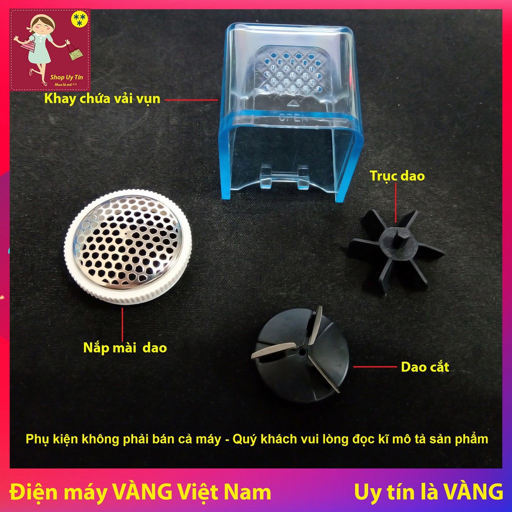 Phụ kiện máy cắt lông xù mini