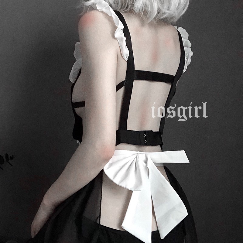 Đồ ngủ hóa trang hở lưng siêu gợi cảm cho nữ
