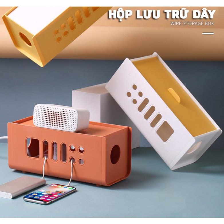 Hộp Đựng Ổ Cắm Điện, Dây Điện An Toàn Cho Trẻ Nhỏ, Gọn Gàng Cao Cấp Hangnoidiagiare88