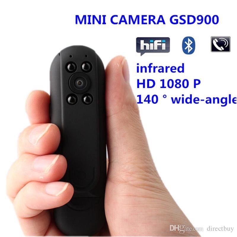 camera siêu nhỏ GSD900-1080p hồng ngoại góc rộng pin 4h